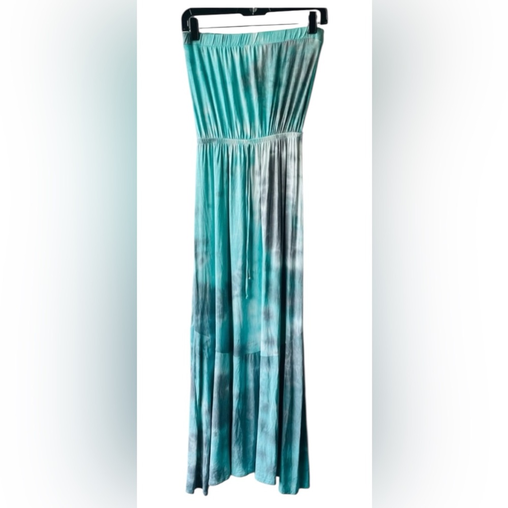 Rolla Coster Teal and Gray Maxi Dress